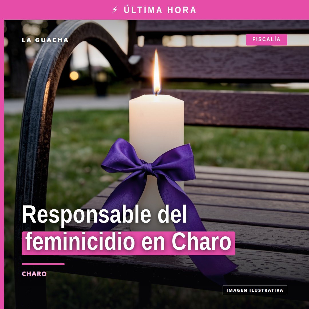 Ilustración simbólica de justicia y género con fondo que evoca Charo, Michoacán, relacionada con el feminicidio en charo