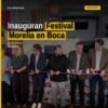 Raúl Zepeda Villaseñor inaugura el festival morelia en boca edición 16 en Morelia, Michoacán, con presencia de participantes