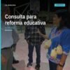 Diputada Erendira Isauro Hernández hablando frente a un mural con símbolos indígenas y accesibilidad, en Morelia, durante el