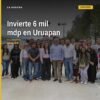 inversión histórica uruapan: el gobernador Bedolla supervisando obras como el teleférico y el paso elevado 'Carlos Manzo' en