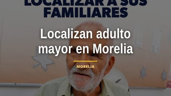 Adulto mayor de 80 años localizado en Morelia, Michoacán; imagen ilustrativa de una persona mayor con ropa descrita