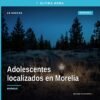 Imagen simbólica de dos adolescentes jóvenes caminando juntos bajo un cielo claro en Morelia, con el logo de la Fiscalía