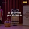 Fotografía de artesanas y artesanos michoacanos recibiendo sus galardones en el Gran Premio Nacional de Arte Popular 2026
