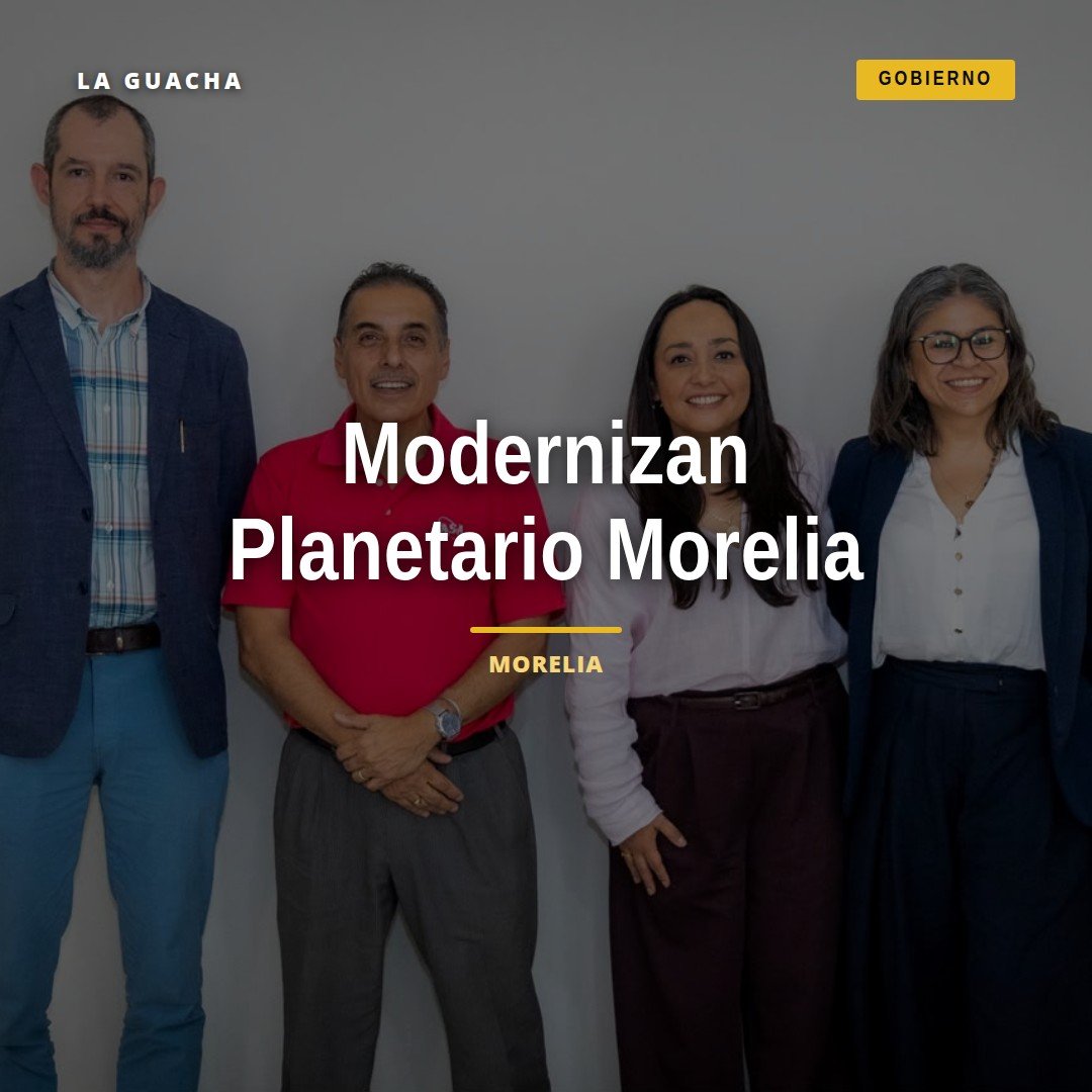Modernización planetario morelia: telescopios italianos instalados en el Planetario de Morelia, con personal técnico y
