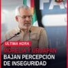 Gráfica comparativa mostrando la reducción de la percepción de inseguridad en Morelia y Uruapan entre septiembre de 2025 y