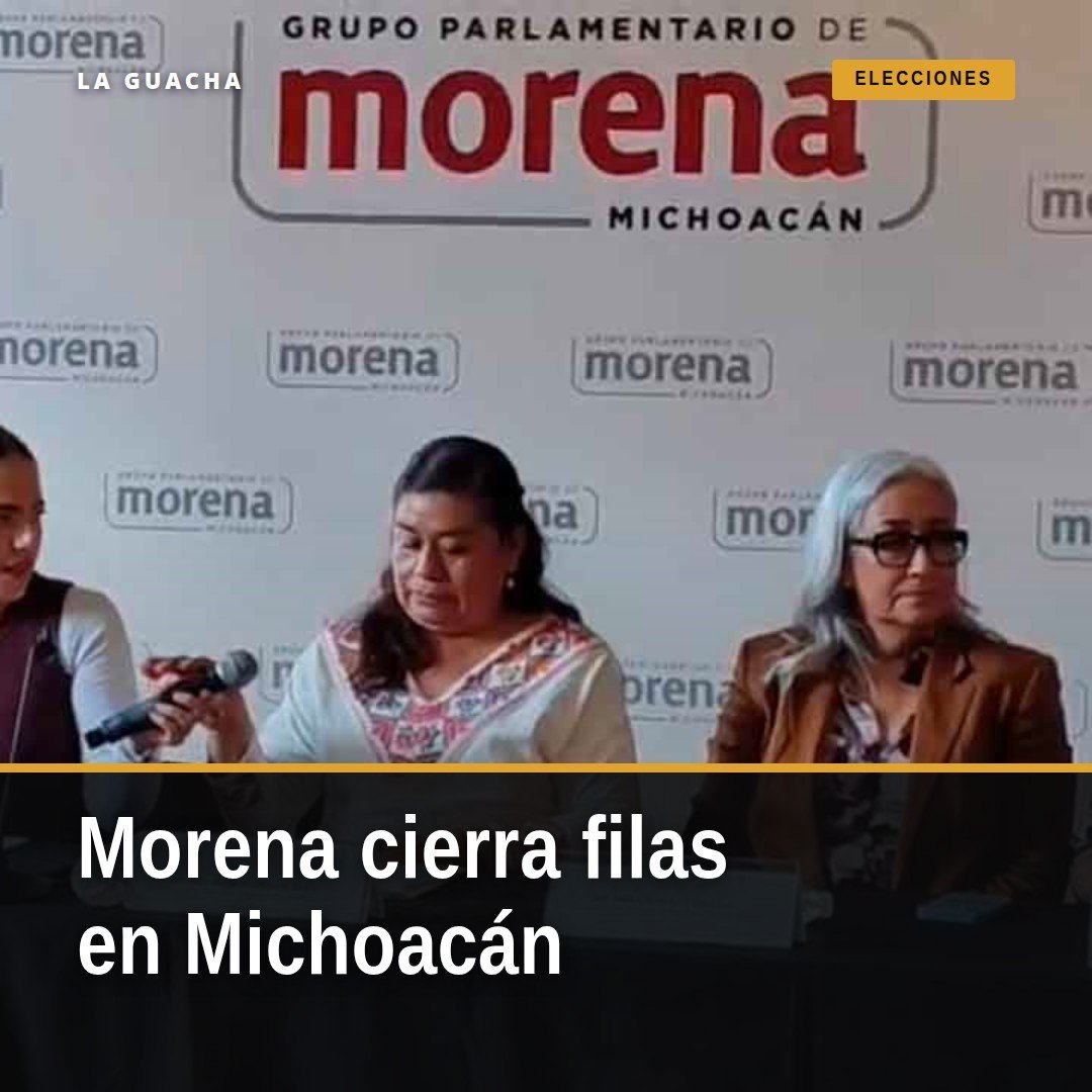 Diputada Giulianna Bugarini Torres hablando frente al pleno del Congreso de Michoacán, durante anuncio de cierre de filas
