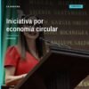 Legisladora Nalleli Pedraza presentando iniciativa sobre economía circular michoacán en Morelia