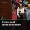Diputada Sandra Arreola Ruiz presentando iniciativa sobre animal comunitario michoacán en el Congreso del Estado en Morelia