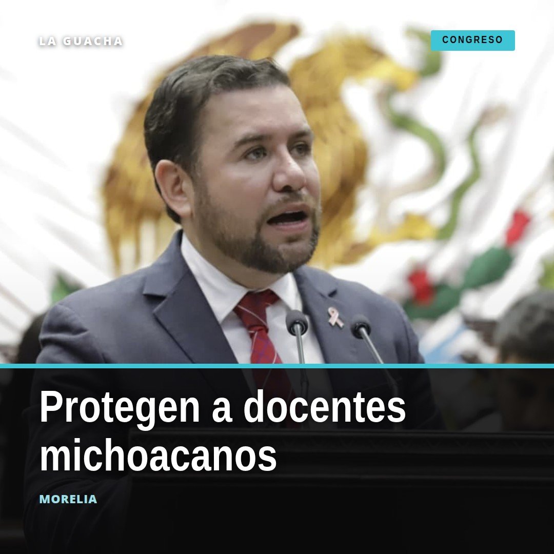 Reyes Galindo Pedraza presenta iniciativa docentes michoacán en el Congreso de Michoacán en Morelia