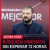 Raúl Zepeda Villaseñor, secretario de Gobierno, hablando sobre la nueva ley de búsqueda en Morelia, Michoacán