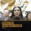 Diputada Adriana Campos Huirache presentando iniciativa sobre deducción inscripción escolar en el Congreso del Estado de