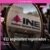Imagen representativa de personas entregando documentos en una oficina electoral en Morelia, relacionada con aspirantes