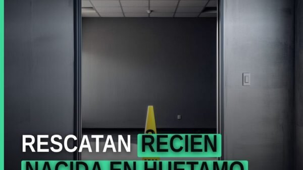 Fiscalía General del Estado de Michoacán y personal del DIF durante operativo en vivienda de Cútzeo, Huetamo, donde fue