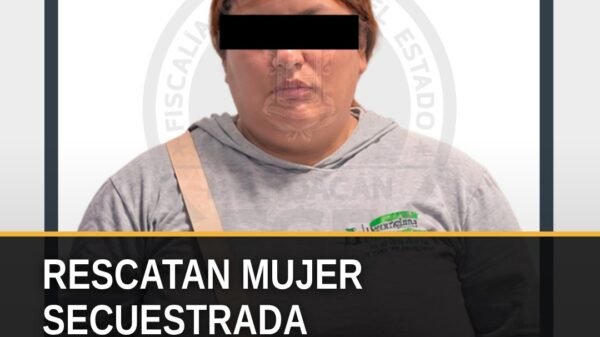 Imagen ilustrativa de operativo policial en zona urbana de Zitácuaro durante rescate de secuestro zitácuaro