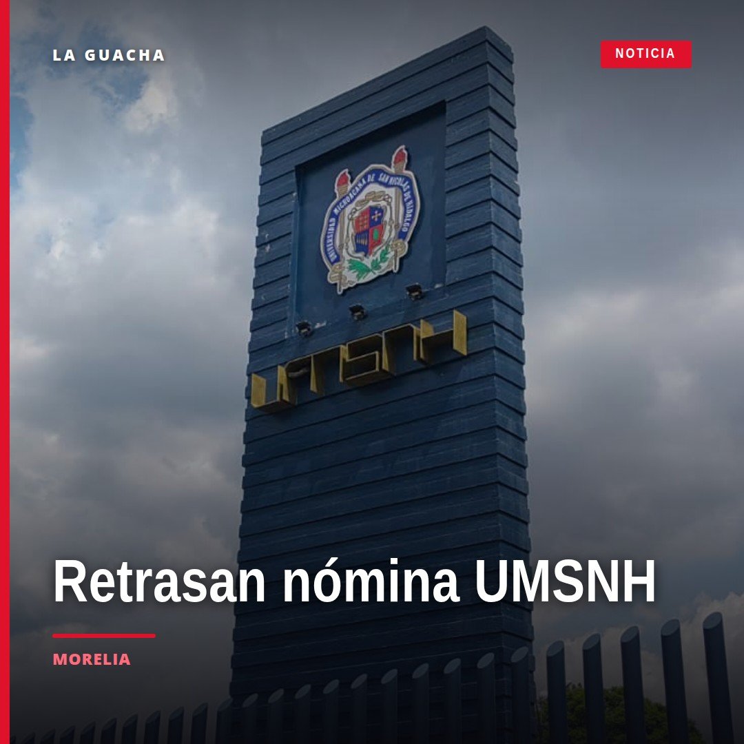 Foto simbólica de una pantalla de computadora mostrando error bancario y logo de BBVA y UMSNH, relacionada con pago nómina