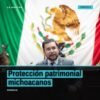 Reyes Galindo Pedraza hablando ante el pleno del Congreso del Estado de Michoacán, con logo de La Guacha 103.5, sobre