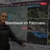 Claudia Sheinbaum en recorrido por obras de saneamiento lago de pátzcuaro en planta de tratamiento de Quiroga, Michoacán