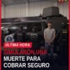 Ilustración simbólica de documentos falsificados y una póliza de seguro, con fondo que sugiere una oficina pública en