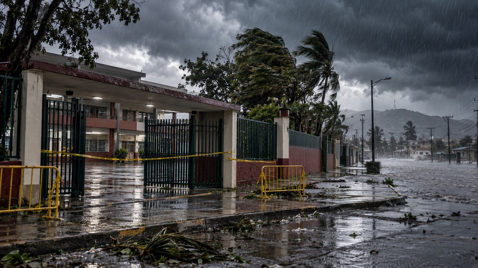 Mapa con zonas de Puebla y Michoacán afectadas por la suspensión de clases viernes 9 de octubre