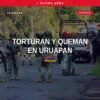 Imagen ilustrativa de una brecha rural en Cheranguerán, Uruapan, donde torturan y queman uruapan a dos hombres el 24 de