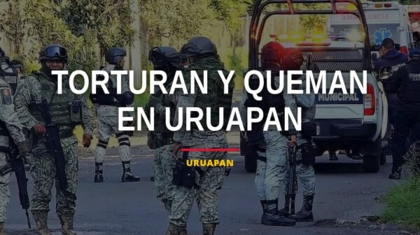 Imagen ilustrativa de una brecha rural en Cheranguerán, Uruapan, donde torturan y queman uruapan a dos hombres el 24 de