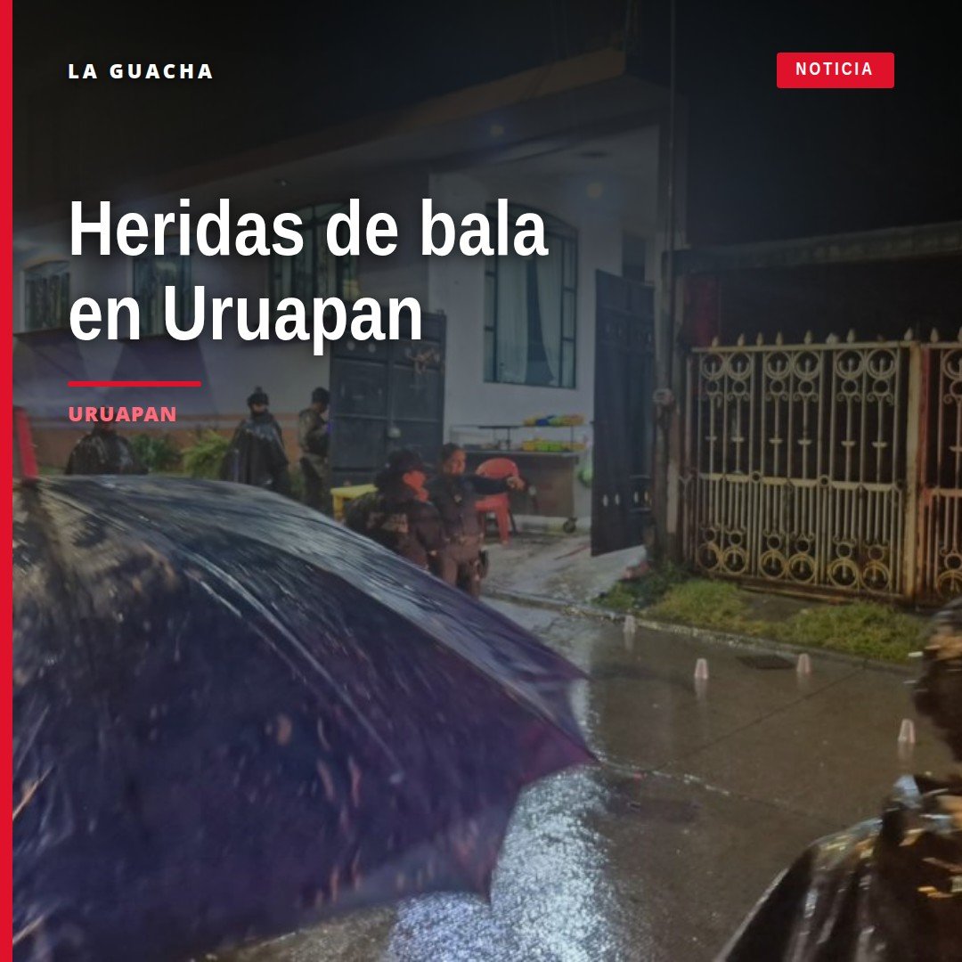 Imagen representativa de la zona del barrio San Pedro en Uruapan donde ocurrieron las heridas de bala uruapan