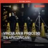Ilustración simbólica de una motocicleta estacionada en la avenida Corregidora de Apatzingán, con presencia policial cercana